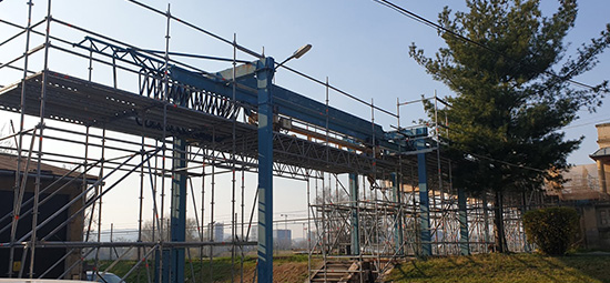 Ipari-és térállványok építse, bérbeadása